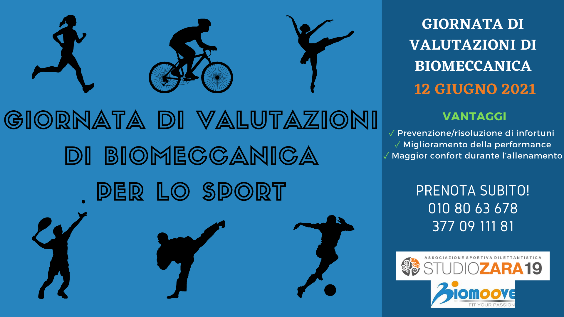 Giornata di valutazione di Biomeccanica per lo Sport