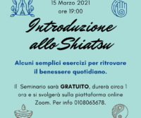 Seminario di Shiatsu