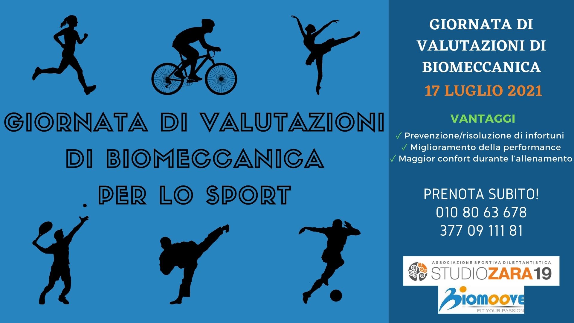 Valutazioni di Biomeccanica Luglio